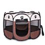 45" Portable Foldable Pet Carrier Tent Dog House Playpen Cage Dog Easy Operation Octagon Heavy Dog Playpen