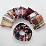 72 Colors Chic Knit Acrylic Women Tartan Plaid Infinity Scarf Bandana Grid Check Red Buffalo Plaid Snood Wraps