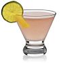 8-Ounces Crystal Clear Handmade Bar Stemless Cocktail Martini Glass