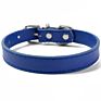 Adjustable Vegan Pu Leather Dog Collar with Buckle