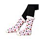 Aj18206 Christmas Gift Heart Thick Thermal Fuzzy Slipper Socks for Women