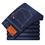 All Mustang Embroidery Design Mans Jean Jeans for Men Man Trousers Regular Pant Classic Trouser Pants