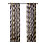 American and European Styles Chevron Wave Blackout Window Curtains for Bedroom