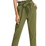 and the United States Waist High Waist Nine Minute Pants Belt Nine Minute Pants Women's Trousers