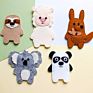 Animals Finger Puppets, Felt Animal Koala Toy Children Puppets