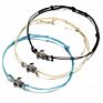 Anklet Bracelet Jewelry Simple Single Wax Rope Antique Charm Sea Turtle Anklet
