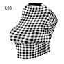 Baby Car Seat Cover Flag of the United States Pattern Car Seat Canopy