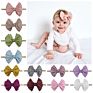 Baby Girls Elastic Bow Headband Hair Bows Knot Nylon Hair Bands Newborn Toddler Kids Headwear Hair Accessories