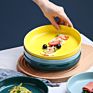 Baking Tray Ceramic Oven Special Baking Bowl Web Celebrity Dish Steak Dish Family Deep Salad Western Dish Creative Tableware