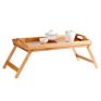 Bamboo Serving Tray with Legs | Existing Stock Bamboo Bed Tray Table with Foldable Legs | Bamboo Tray with Leg