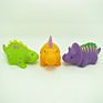 Bath Toys Time Play Set Plastic Water Toy Bath Rubber Dinosaur Toy for Kids
