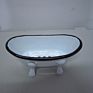 Bathtub Shape Enamel Soap Box Soap Holder Soap Dish