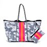 Beach Handbag Camouflage Shoulder Neoprene Tote Bag