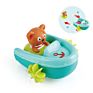 Beach Toy Top Sellers Bath Room Soft Making Floating Swimming Pool Bath Toys for Baby Tubing Pull-Back Boat