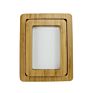 Beautiful Blank Sublimation Bamboo Photo Frame with Double Inserted Aluminum Sheet