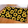 Beautiful Sunflower Doormat Comfortable Soft Flannel Surface Door Mat Rug Drop Shipping anti Slip Bathroom Mat