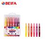 Beifa Brcy00024 Bright Color Washable Silk Gel Crayon Rotating Twistable Crayon Pen