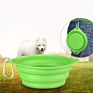Binaural Food Travel Collapsible Dog Bowl Fast Delivery
