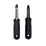 Black Flat Blade Kitchen Peeler Multi-Function Apple Potato Grinder Vegetable and Fruit Grinder