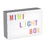 Black Shell A6 Light Box Cinema Mini Led Light Box A6 Size Cinema Lightbox Mini Led Lightbox with Letters Lb-A6-Usb-B Rectangle