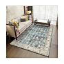 Botanical America Transitional Indoor and Outdoor Dark Colors Area Rug