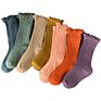 Boutique Kids Tube Socks Girls Lace Ruffle Socks