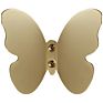 Brass Brushed Bathroom Wall Hanging Hohok Butterfly Single Hook