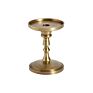 Brass Pillar Candle Holder Antique Finished Decorative Metal Candle Stand Wedding Gift Center Piece Candle Pillar