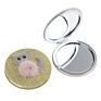 Bright Cute Felt Fabric Lovely Cute Animals Cat Kitty Compact Mirror Pocket Hand Mirror Vanity Mirror