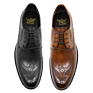 Brogue Shoes for Men Leather Shoes Oxford Dress Shoes with Genuine Leather