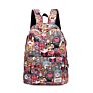 Bubm Backpacks for Teen Girls Printed Floral School Bag Large Women Girl Book Bags for School