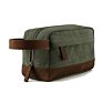 Canvas Toiletry Bag Travel Kit Organizer Dopp Kit Bag for Men