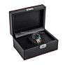Carbon Fiber Watch Box Travel Leather Watch Organizer Box Case Carbon Fiber Case for Single Watch 1 Slot