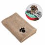 custom dog pet towel