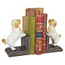 Cavalier King Charles Spaniel Dog Cast Resin Sculptural Bookend Pair