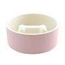 Ceramic Pet Feeder Pink Dog Pet Bowl Direct Small Pet Feed Bowl