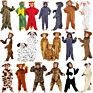 Children Adults Plush Fancy Jungle Farm Animal Halloween Cosplay Costumes