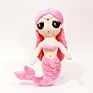 Children's Favorite Pink Soft Plush Mermaid Doll