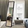 Classic Vintage Metal Frame Floor Standing Decorative Arch Wall Mirror Full Length