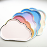 Cloud Shape Recyclable Paper Plates Disposable Bowls Cake Plate for Birthday Party