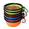 Collapsible Dog Bowl Foldable Expandable Cup Dish for Pet Cat Food Water Feeding Portable Travel Bowl