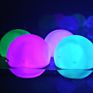 Color Change 40/60Cm Outdoor Glitter Led Beach Ball with Remote Control