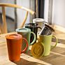 Ceramic Tea Cup With Stainless Steel Tea Infuser