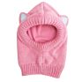 Comfortable Warm Beanie Kids Hat with Mask Set