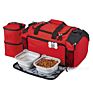 Coming Weekend Dog Travel Bag Tote Organizer Bag for Pets Travel Food Bag Includes 2X Food Storage