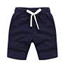 Cotton Plain Boy Shorts for Kids