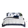 Cotton Satin Hotel Four-Piece Suit Hotel Linen Hotel Bedding White Bed Linen and Duvet Cover Customization