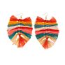 Cotton Tassel Weaved Jewelry Ethnic Women Boho Earrings
