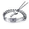 Couple Silver Lock Bracelet Key My Heart Bracelets