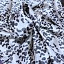 Cow Print Satin Fabric 100% Polyester for Sleepwear Dresses